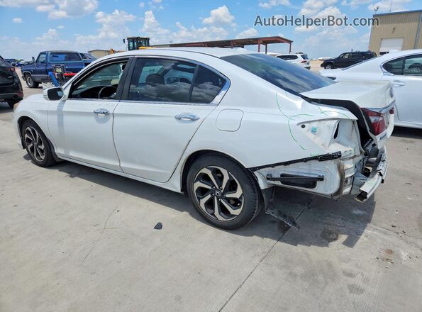 1HGCR2F95HA145448 2017 HONDA ACCORD White უკანა მარცხენა