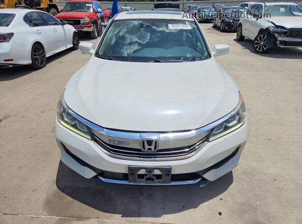 1HGCR2F95HA145448 2017 HONDA ACCORD White წინა ხედი