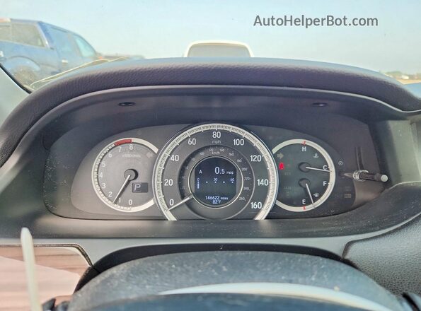 1HGCR2F95HA172049 2017 HONDA ACCORD Gray ხელსაწყოთა პანელის ხედი