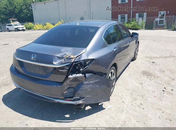 1HGCR2F96GA012230 2016 HONDA ACCORD Gray Задня права чверть