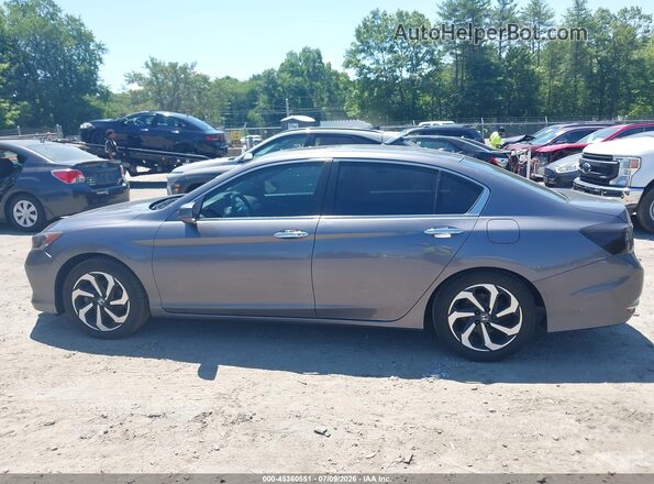 1HGCR2F96GA012230 2016 HONDA ACCORD Gray Панорамний вид салону 360°