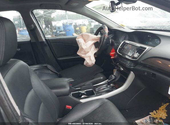 1HGCR2F96HA135429 2017 HONDA ACCORD Gray Սալոնի դիմացի տեսք