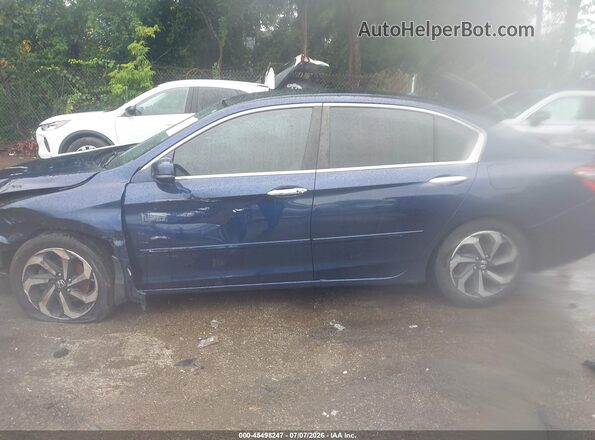 1HGCR2F97GA138127 2016 HONDA ACCORD Blue 