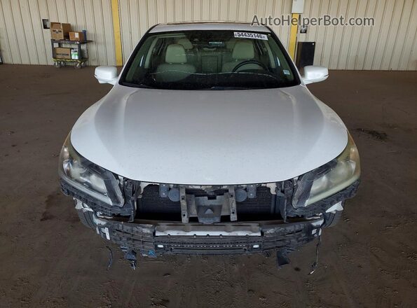 1HGCR2F97HA078741 2017 HONDA ACCORD White Widok z przodu