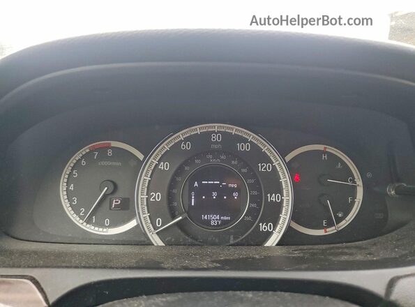 1HGCR2F98GA208881 2016 HONDA ACCORD Белый Вид щитка приборов