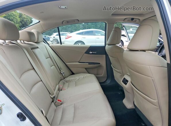 1HGCR2F98GA208881 2016 HONDA ACCORD Белый Вид задних сидений