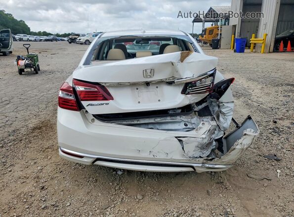 1HGCR2F98GA208881 2016 HONDA ACCORD Белый Вид сзади