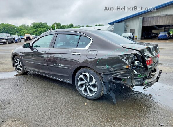 1HGCR2F98GA224966 2016 HONDA ACCORD Black უკანა მარცხენა