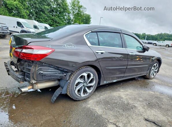 1HGCR2F98GA224966 2016 HONDA ACCORD Black უკანა მარჯვენა