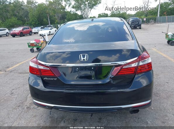 1HGCR2F99HA019495 2017 HONDA ACCORD Черный Вид спереди