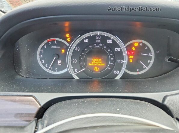 1HGCR2F9XGA056330 2016 HONDA ACCORD Black Vista del cuadro de instrumentos