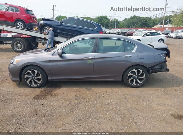 1HGCR2F9XHA023524 2017 HONDA ACCORD Gray Vista interior de 360 grados