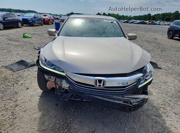 1HGCR2F9XHA187436 2017 HONDA ACCORD Золотой Вид спереди
