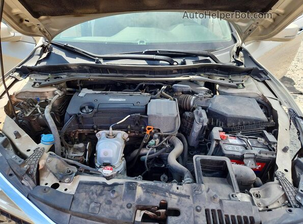 1HGCR2F9XHA187436 2017 HONDA ACCORD Золотой Вид задней части салона
