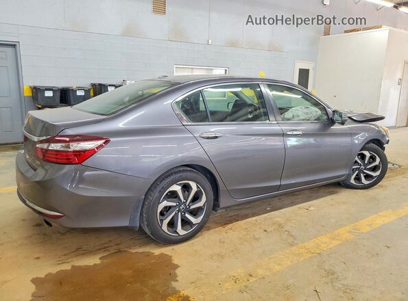 1HGCR2F9XHA210505 2017 HONDA ACCORD Gray Հետևի աջ