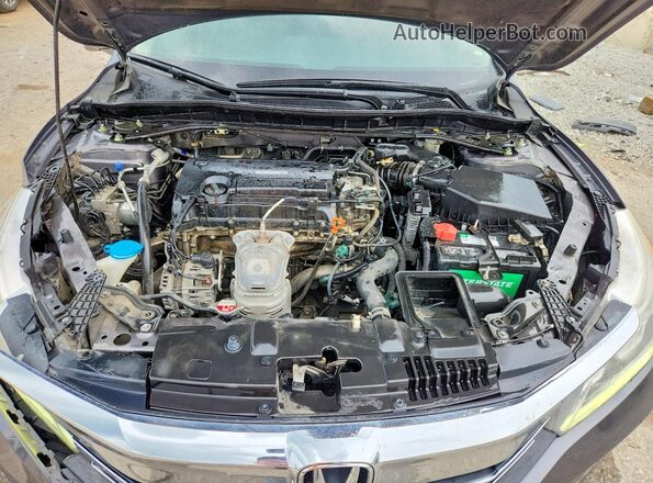 1HGCR2F9XHA263317 2017 HONDA ACCORD Gray Rear interior view