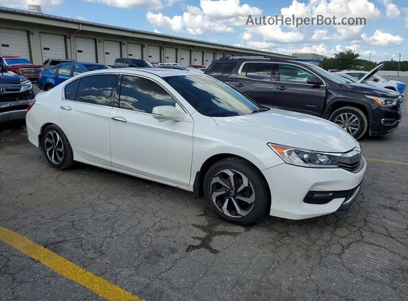 1HGCR3F01GA000848 2016 HONDA ACCORD White წინა მარჯვენა