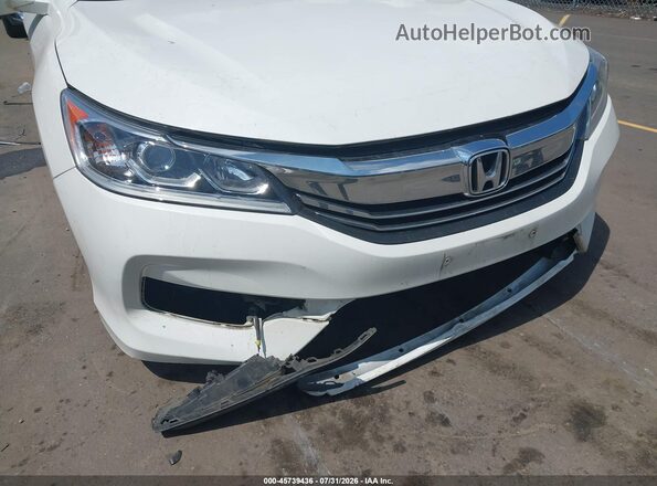 1HGCR3F02GA003547 2016 HONDA ACCORD White Вид спереду
