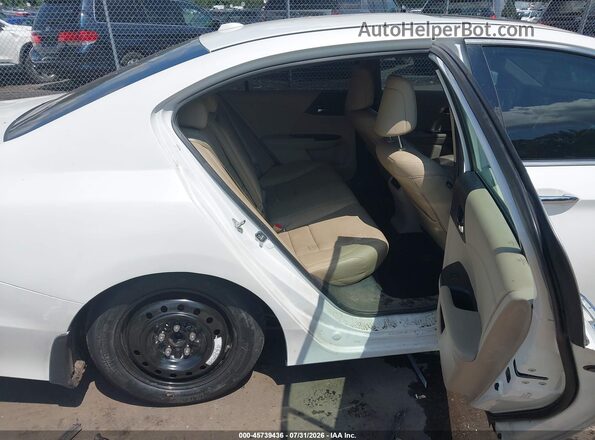 1HGCR3F02GA003547 2016 HONDA ACCORD White Вид наклейки з VIN-кодом