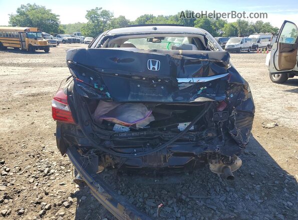 1HGCR3F02GA021918 2016 HONDA ACCORD Черный Вид сзади