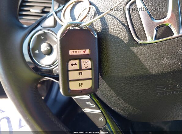 1HGCR3F04HA030539 2017 HONDA ACCORD Black წინა პანელის ხედი