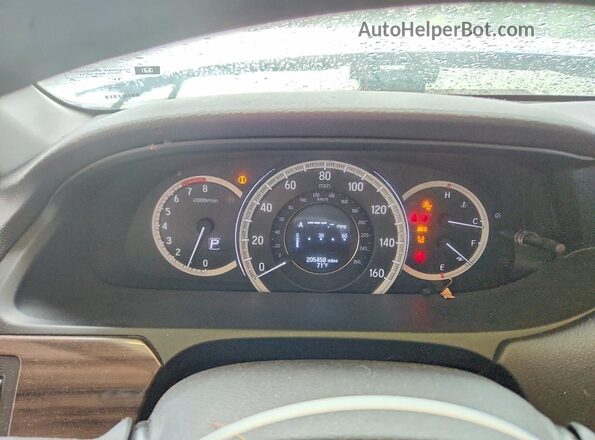 1HGCR3F04HA041640 2017 HONDA ACCORD Blue ხელსაწყოთა პანელის ხედი