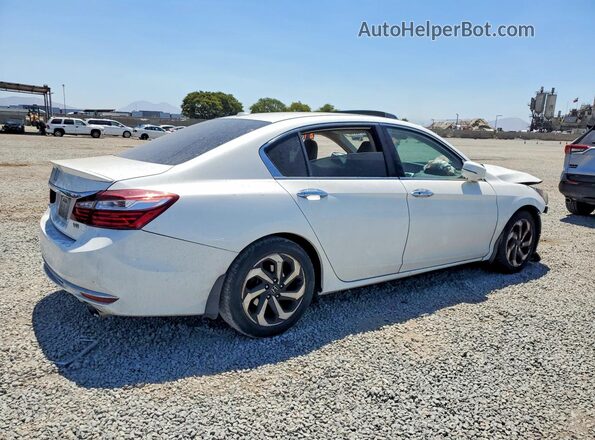 1HGCR3F07GA014186 2016 HONDA ACCORD White Rear right