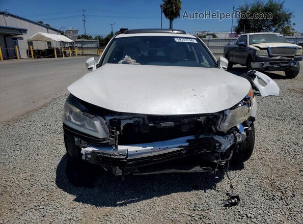 1HGCR3F07GA014186 2016 HONDA ACCORD White Front view