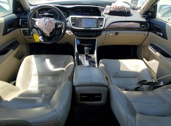 1HGCR3F07GA014186 2016 HONDA ACCORD White Dashboard view