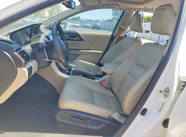 1HGCR3F09GA017770 2016 HONDA ACCORD White Սալոնի դիմացի տեսք