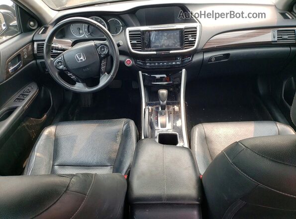 1HGCR3F09GA026016 2016 HONDA ACCORD Black Vista del salpicadero