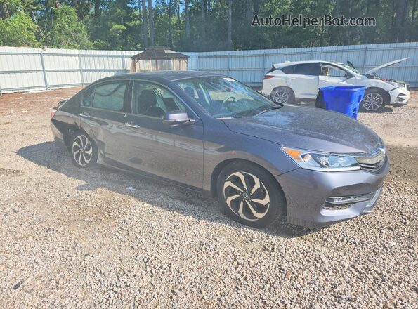 1HGCR3F09GA035752 2016 HONDA ACCORD Gray Przód prawy