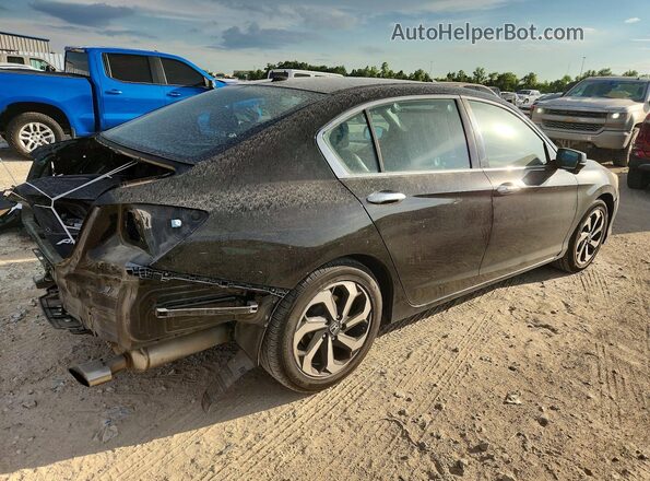 1HGCR3F80GA003701 2016 HONDA ACCORD Black უკანა მარჯვენა