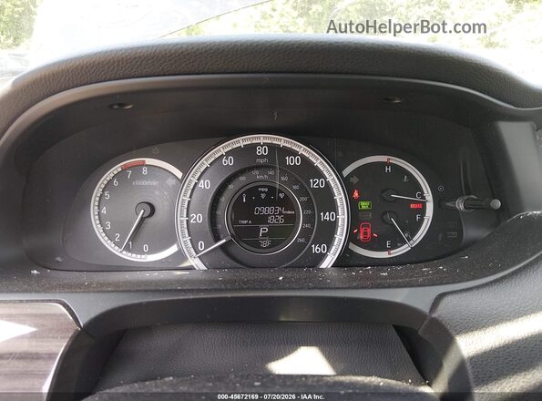 1HGCR3F81HA016961 2017 HONDA ACCORD Черный Вид задних сидений