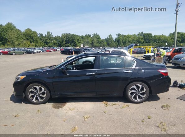 1HGCR3F81HA016961 2017 HONDA ACCORD Черный Панорамный вид салона 360°