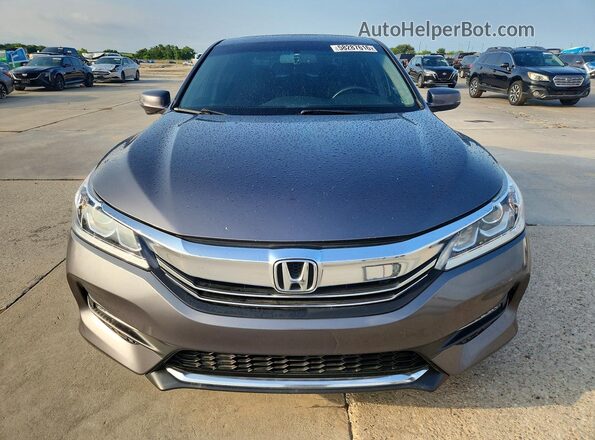 1HGCR3F82GA000752 2016 HONDA ACCORD Серый Вид спереди