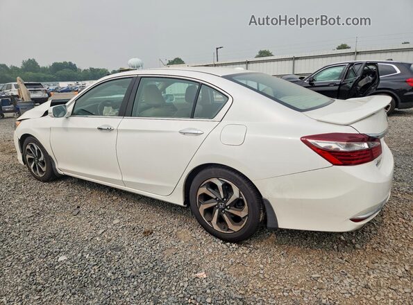 1HGCR3F82GA005241 2016 HONDA ACCORD White Հետևի ձախ