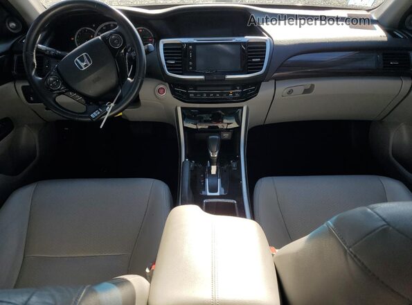 1HGCR3F82HA033932 2017 HONDA ACCORD Угольный Вид панели приборов