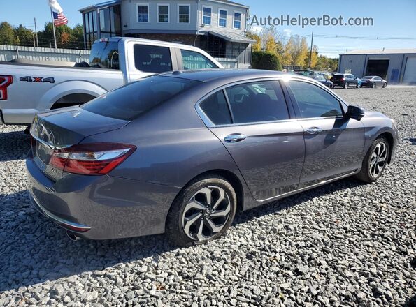1HGCR3F82HA033932 2017 HONDA ACCORD Угольный Задняя правая четверть