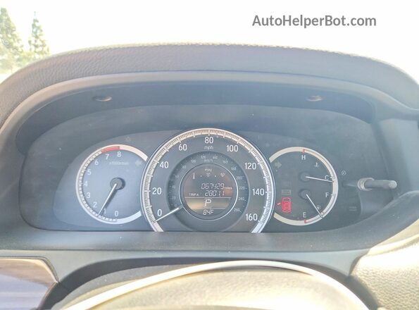 1HGCR3F84GA005239 2016 HONDA ACCORD White ხელსაწყოთა პანელის ხედი