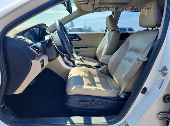1HGCR3F84GA005239 2016 HONDA ACCORD White წინა სალონის ხედი