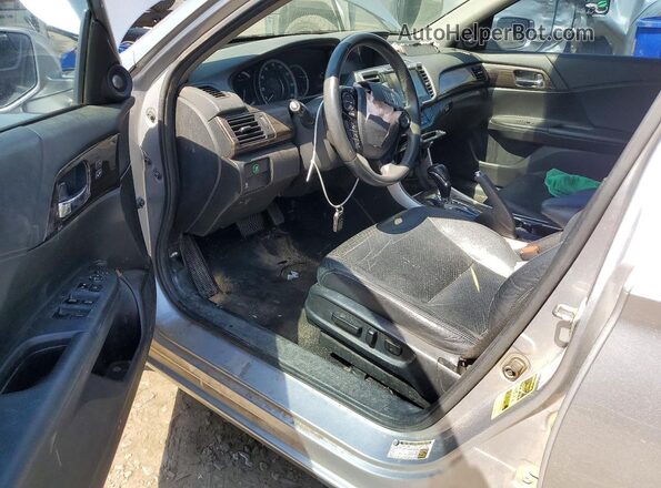 1HGCR3F84GA008142 2016 HONDA ACCORD Silver წინა პანელის ხედი