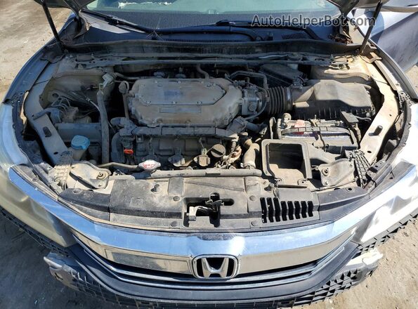 1HGCR3F84GA008142 2016 HONDA ACCORD Silver უკანა სალონის ხედი