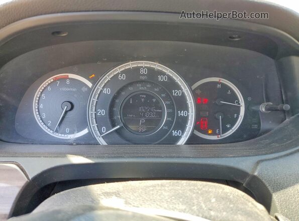 1HGCR3F84GA008142 2016 HONDA ACCORD Silver ხელსაწყოთა პანელის ხედი