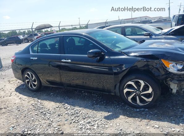 1HGCR3F84GA021067 2016 HONDA ACCORD Черный Панорамный вид салона 360°