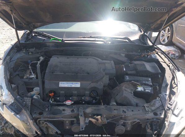 1HGCR3F84GA021067 2016 HONDA ACCORD Черный Вид сзади