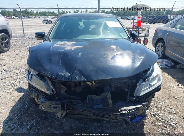 1HGCR3F84GA021067 2016 HONDA ACCORD Черный Вид задней части салона