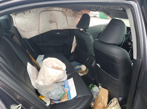 1HGCR3F84HA035004 2017 HONDA ACCORD Серебряный Вид задних сидений
