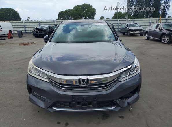 1HGCR3F84HA035004 2017 HONDA ACCORD Серебряный Вид спереди