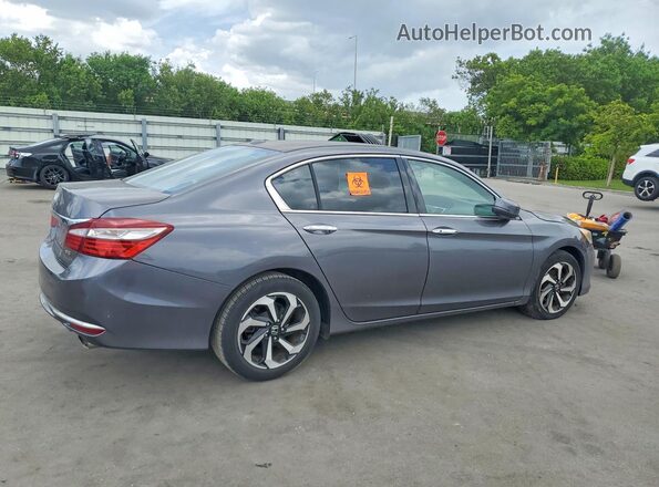 1HGCR3F84HA035004 2017 HONDA ACCORD Серебряный Задняя правая четверть